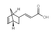 5-NORBORNENE-2-ACRYLIC ACID Structure