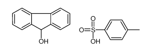 9H-fluoren-9-ol,4-methylbenzenesulfonic acid Structure