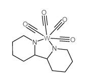 carbon monoxide,2-piperidin-1-id-2-ylpiperidin-1-ide,tungsten(2+) Structure