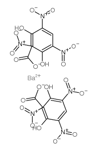 barium 2,4,6-trinitroresorcinolate Structure