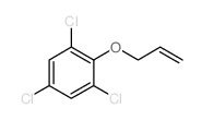 Benzene,1,3,5-trichloro-2-(2-propen-1-yloxy)-结构式