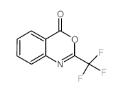 2-(trifluoromethyl)-4H-3,1-benzoxazin-4-one结构式