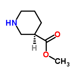 R-3-哌啶甲酸甲酯盐酸盐结构式