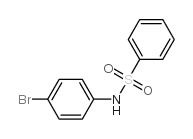 Benzenesulfonamide,N-(4-bromophenyl)- Structure