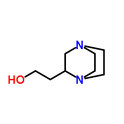 2-(1,4-diazabicyclo[2.2.2]octan-3-yl)ethanol Structure