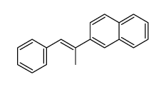 2-(1-phenylprop-1-en-2-yl)naphthalene结构式