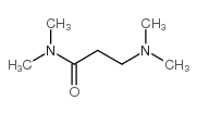 3-(二甲基氨基)-N,N-二甲基丙酰胺结构式