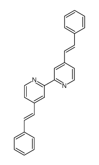 4,4'-bis(α-styrene)-2,2'-bipyridine Structure
