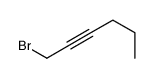 1-Bromo-2-Hexyne Structure