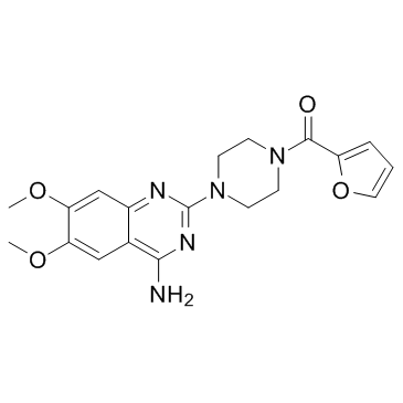 哌唑嗪结构式