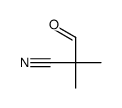 2,2-dimethyl-3-oxopropanenitrile Structure