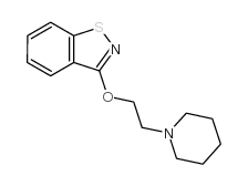 3-(2-piperidin-1-ylethoxy)-1,2-benzothiazole结构式