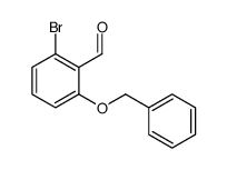 2-(Benzyloxy)-6-bromobenzaldehyde Structure
