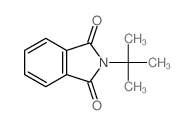 2-叔丁基-异吲哚-1,3-二酮结构式