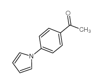 1-(4-(1H-吡咯-1-基)苯基)乙酮结构式