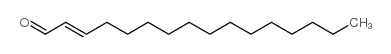 (E)-2-Hexadecenal结构式
