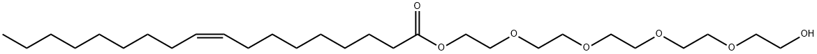 PEG-5 油酸酯结构式