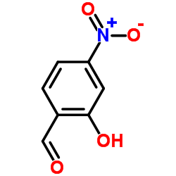 2-羟基-4-硝基苯甲醛结构式