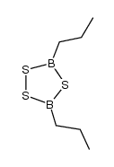 3,5-dipropyl-1,2,4,3,5-trithiadiborolane结构式