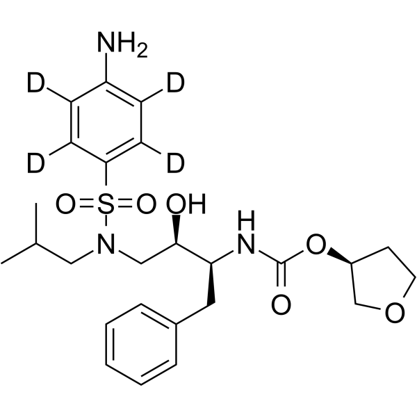 Amprenavir-d4-1结构式