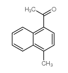 4-甲基-1-萘乙酮结构式