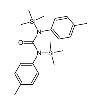 1,3-di-p-tolyl-1,3-bis(trimethylsilyl)urea Structure