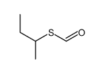 S-butan-2-yl methanethioate结构式