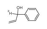 1-phenyl[1-2H1]prop-2-en-1-ol Structure