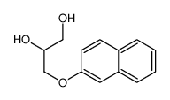 3-(2-Naphtyloxy)-1,2-propanediol结构式