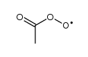 acetyl peroxyl radical Structure