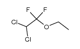 ethyl-(2,2-dichloro-1,1-difluoro-ethyl)-ether Structure