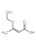 (Z)-3-ethoxybut-2-enoic acid Structure