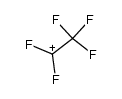 pentafluoroethylium Structure