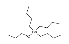 tributyltin propoxide Structure