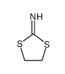 2-亚氨基-1,3-二硫戊环结构式