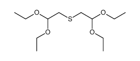 thiodiglycolaldehyde bis (diethyl acetal) Structure