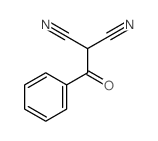 Propanedinitrile,2-benzoyl- Structure