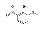 2-methylsulfanyl-6-nitroaniline结构式
