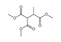 propane-1,1,2-tricarboxylic acid trimethyl ester结构式