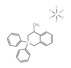 4-methyl-2,2-diphenyl-3,4-dihydro-1H-isophosphinolin-2-ium,hexafluorophosphate Structure