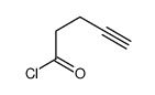 pent-4-ynoyl chloride结构式