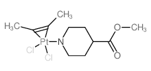 but-2-ene; dichloroplatinum; methyl pyridine-4-carboxylate结构式