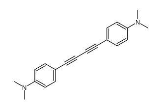 4-[4-[4-(dimethylamino)phenyl]buta-1,3-diynyl]-N,N-dimethylaniline Structure