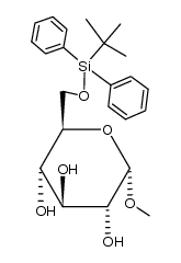 methyl-C6-TBDPS-α-glucopyranoside Structure