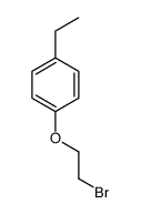 1-(2-Bromoethoxy)-4-ethylbenzene结构式