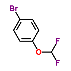 1-Bromo-4-(difluoromethoxy)benzene Structure