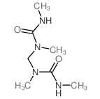 Urea,N,N''-methylenebis[N,N'-dimethyl- (9CI) Structure