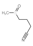 Butanenitrile, 4-(methylsulfinyl)-结构式