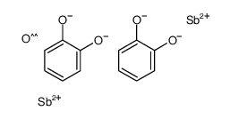 2-(1,3,2-benzodioxastibol-2-yloxy)-1,3,2-benzodioxastibole Structure