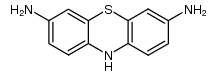 3,7-diaminophenothiazine结构式